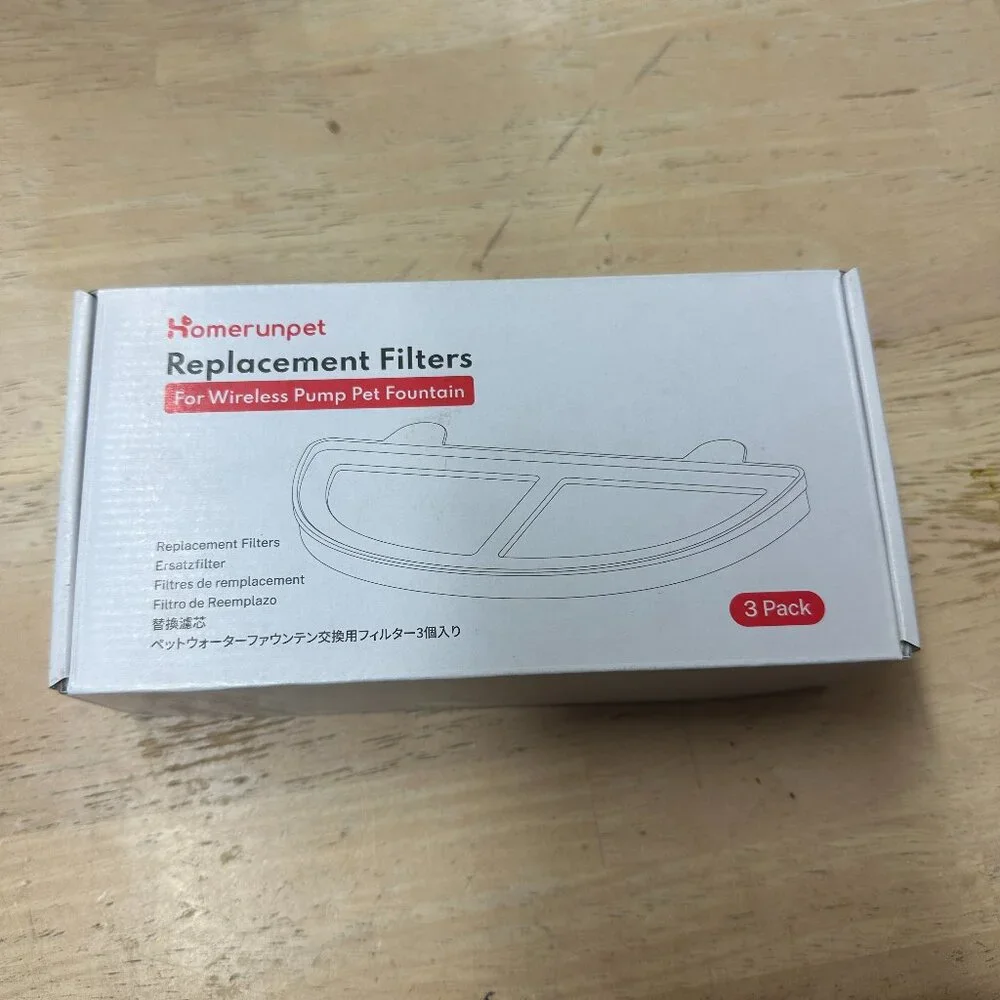 Homerunpet Pet Filters Replacement for Wireless Pumps Water Fountain - WF20